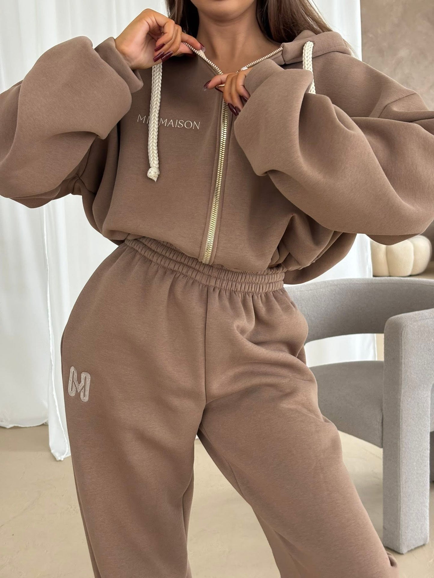 Mia Mason airport tracksuit