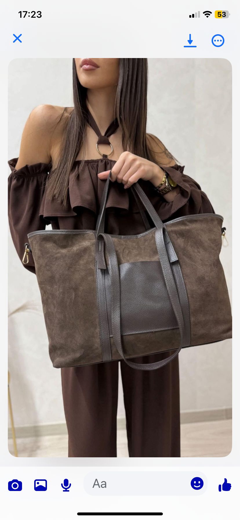 Leather bag