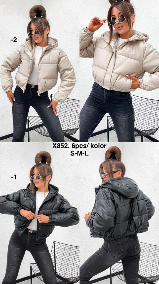 Eco leather jacket